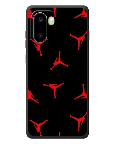 Чохол для OnePlus 15R з картинкою «Jordan Red Pattern»