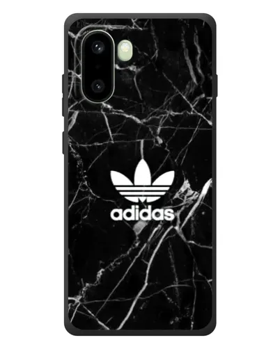 Чехол для OnePlus 15R с картинкой «Белый мрамор Adidas»