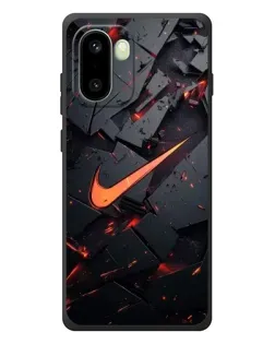 Чохол для OnePlus 15R з картинкою «Nike — ефект розломів»