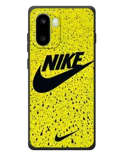 Чохол для OnePlus 15R з картинкою «Жовтий текстурний Nike»