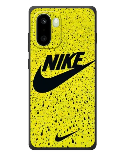 Чохол для OnePlus 15R з картинкою «Жовтий текстурний Nike»