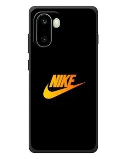 Чохол для OnePlus 15R з картинкою «Золотий логотип Nike»