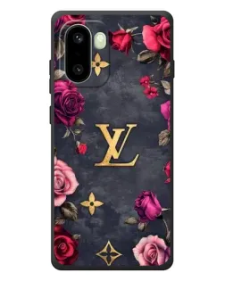 Чохол для OnePlus 15R з картинкою «Квітковий Louis Vuitton»