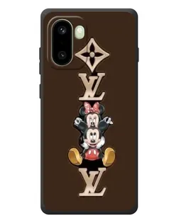 Чохол для OnePlus 15R з картинкою «LV та Міккі Маус»