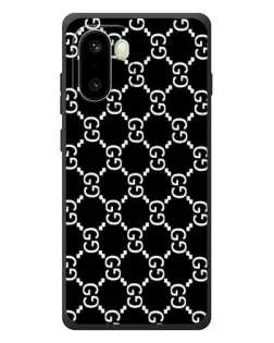 Чохол для OnePlus 15R з картинкою «Gucci — сітчастий паттерн»