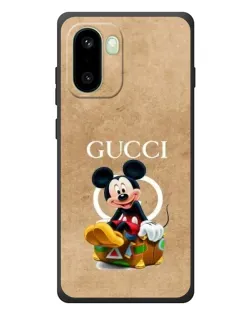 Чохол для OnePlus 15R з картинкою «Міккі Маус Gucci — крафт» Чохол для OnePlus 15R з картинкою «Міккі Маус Gucci — крафт»