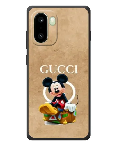 Чохол для OnePlus 15R з картинкою «Міккі Маус Gucci — крафт» Чохол для OnePlus 15R з картинкою «Міккі Маус Gucci — крафт»