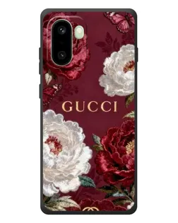 Чохол для OnePlus 15R з картинкою «Gucci — бордові троянди» Чохол для OnePlus 15R з картинкою «Gucci — бордові троянди»