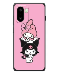 Чехол для OnePlus 15R с картинкой «My Melody и Kuromi»