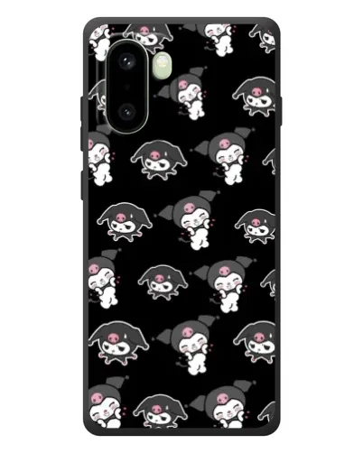 Чохол для OnePlus 15R з картинкою «Чорний паттерн Kuromi» Чохол для OnePlus 15R з картинкою «Чорний паттерн Kuromi»