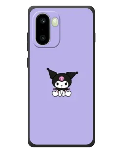 Чехол для OnePlus 15R с картинкой «Kuromi — фиолетовый минимализм»
