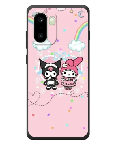 Чохол для OnePlus 15R з картинкою «My Melody та Kuromi» Чохол для OnePlus 15R з картинкою «My Melody та Kuromi»