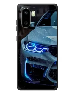 Чохол для OnePlus 15R з картинкою «Погляд BMW з синіми фарами» Чохол для OnePlus 15R з картинкою «Погляд BMW з синіми фарами»