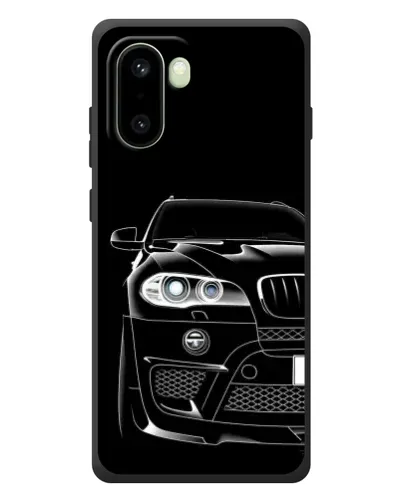 Чохол для OnePlus 15R з картинкою «Темний силует BMW»