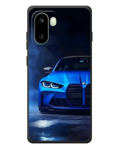 Чохол для OnePlus 15R з картинкою «Блакитна BMW M4»