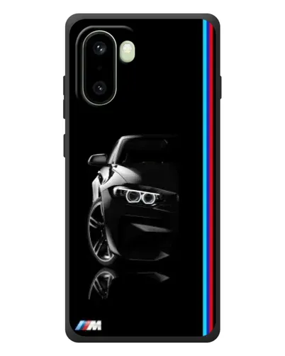 Чохол для OnePlus 15R з картинкою «Силует BMW в темряві»