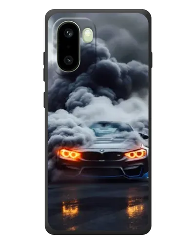 Чохол для OnePlus 15R з картинкою «BMW у диму»