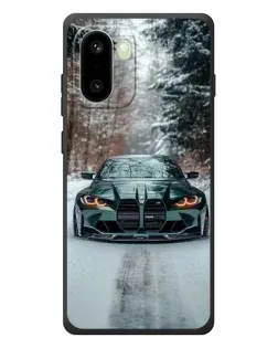 Чохол для OnePlus 15R з картинкою «BMW у зимовому лісі» Чохол для OnePlus 15R з картинкою «BMW у зимовому лісі»