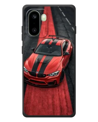 Чохол для OnePlus 15R з картинкою «BMW на червоній доріжці»