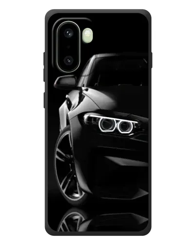 Чехол для OnePlus 15R с картинкой «Черная BMW — профиль» Чехол для OnePlus 15R с картинкой «Черная BMW — профиль»