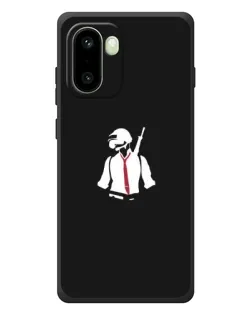 Чохол для OnePlus 15R з картинкою «PUBG — силует воїна»