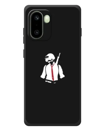Чохол для OnePlus 15R з картинкою «PUBG — силует воїна»