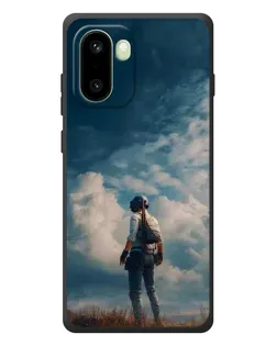 Чохол для OnePlus 15R з картинкою «Герой PUBG на скелі»