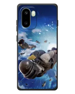 Чохол для OnePlus 15R з картинкою «Десант PUBG — стрибок»