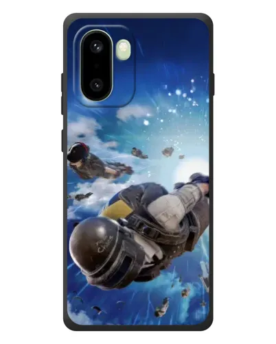 Чохол для OnePlus 15R з картинкою «Десант PUBG — стрибок»