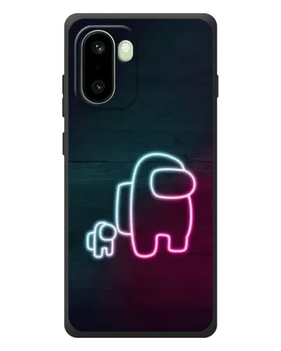 Чохол для OnePlus 15R з картинкою «Among Us неон-арт»