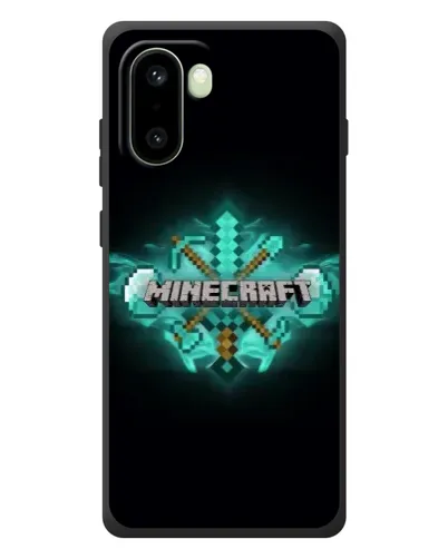 Чохол для OnePlus 15R з картинкою «Minecraft Diamond лого» Чохол для OnePlus 15R з картинкою «Minecraft Diamond лого»