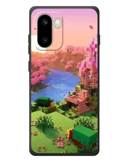 Чохол для OnePlus 15R з картинкою «Рожеве дерево Minecraft»