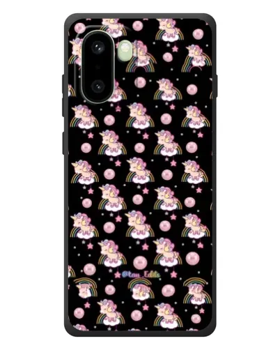 Чехол для OnePlus 15R с картинкой «Magic Unicorn паттерн»