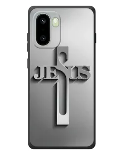 Чехол для OnePlus 15R с картинкой «Металлический крест Jesus» Чехол для OnePlus 15R с картинкой «Металлический крест Jesus»