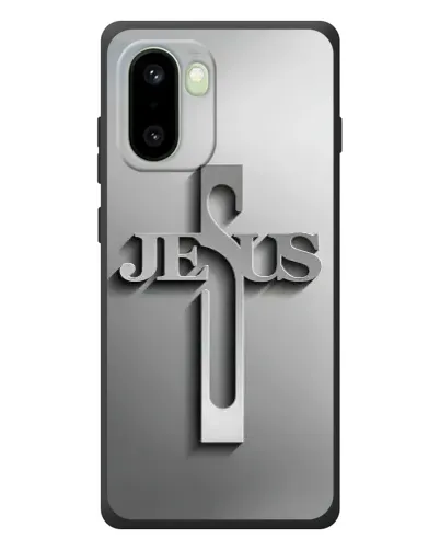 Чехол для OnePlus 15R с картинкой «Металлический крест Jesus» Чехол для OnePlus 15R с картинкой «Металлический крест Jesus»