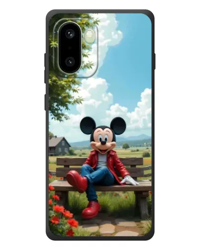 Чехол для OnePlus 15R с картинкой «Микки на скамейке» Чехол для OnePlus 15R с картинкой «Микки на скамейке»