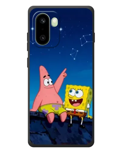 Чехол для OnePlus 15R с картинкой «Губка Боб и Патрик ночью» Чехол для OnePlus 15R с картинкой «Губка Боб и Патрик ночью»