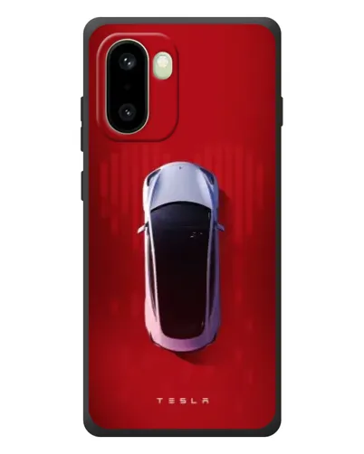 Чохол для OnePlus 15R з картинкою «Tesla Top View»