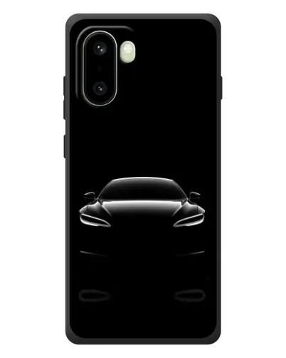 Чохол для OnePlus 15R з картинкою «Силует Tesla Night»
