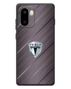 Чохол для OnePlus 15R з картинкою «Металева текстура Tesla» Чохол для OnePlus 15R з картинкою «Металева текстура Tesla»