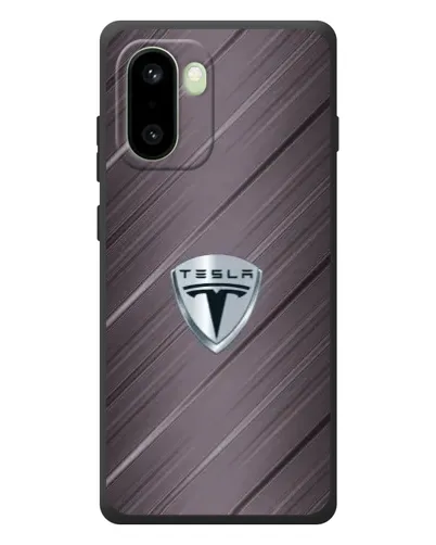 Чохол для OnePlus 15R з картинкою «Металева текстура Tesla»