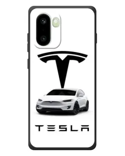 Чохол для OnePlus 15R з картинкою «Tesla White Style» Чохол для OnePlus 15R з картинкою «Tesla White Style»