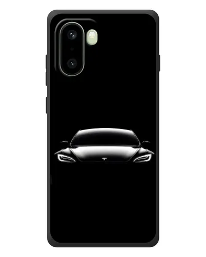 Чохол для OnePlus 15R з картинкою «Фари Tesla Night»