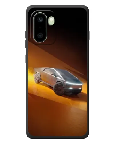 Чохол для OnePlus 15R з картинкою «Cybertruck у пустелі»