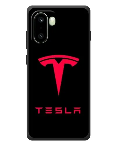 Чохол для OnePlus 15R з картинкою «Tesla Red Logo»