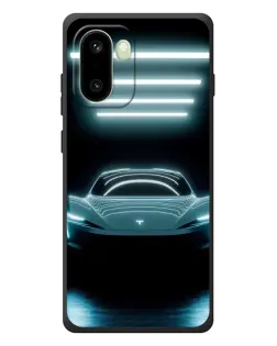 Чохол для OnePlus 15R з картинкою «Tesla в неоні» Чохол для OnePlus 15R з картинкою «Tesla в неоні»