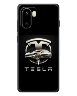 Чохол для OnePlus 15R з картинкою «Tesla — срібне авто» Чохол для OnePlus 15R з картинкою «Tesla — срібне авто»
