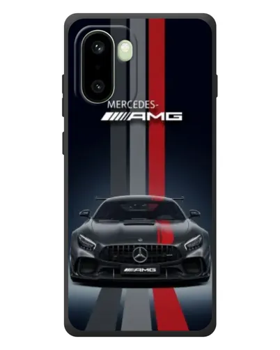 Чохол для OnePlus 15R з картинкою «Mercedes — білий карбон»