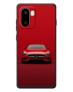 Чохол для OnePlus 15R з картинкою «Червоний Mercedes AMG»