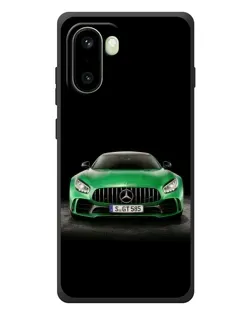 Чохол для OnePlus 15R з картинкою «Mercedes — неоновий лого»